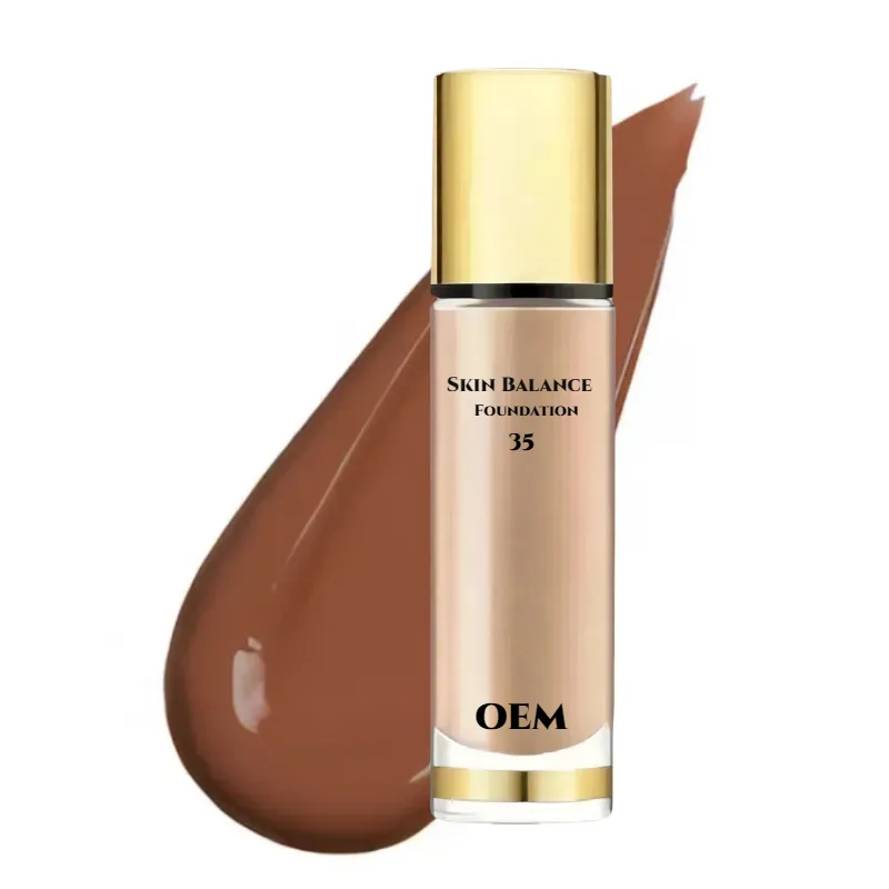 GMP Certified Liquid Foundation OEM -leverandør FDA & ISO 22716 Compliance